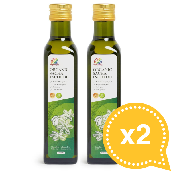 [TWO BOTTLES]Organic Sacha Inchi Extra Virgin Oil