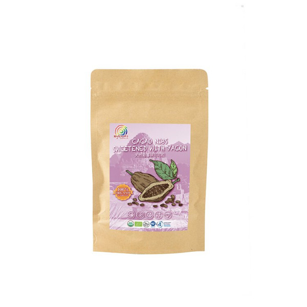 Cacao Nibs Sweetened with Yacon