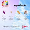 Hearty Flakes® Purple Corn, Quinoa, Yacon and Cacao Flakes